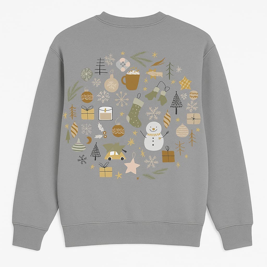 Retro Christmas Sweat-Shirt