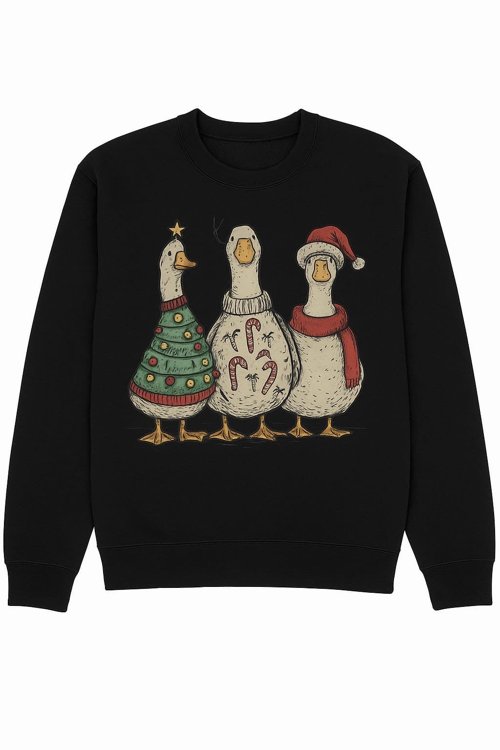 Jolly Ducks Christmas Sweat-Shirt