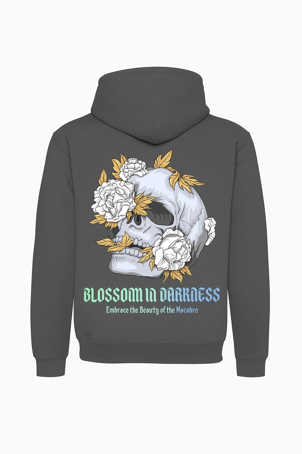 Floral Skull Hoodies
