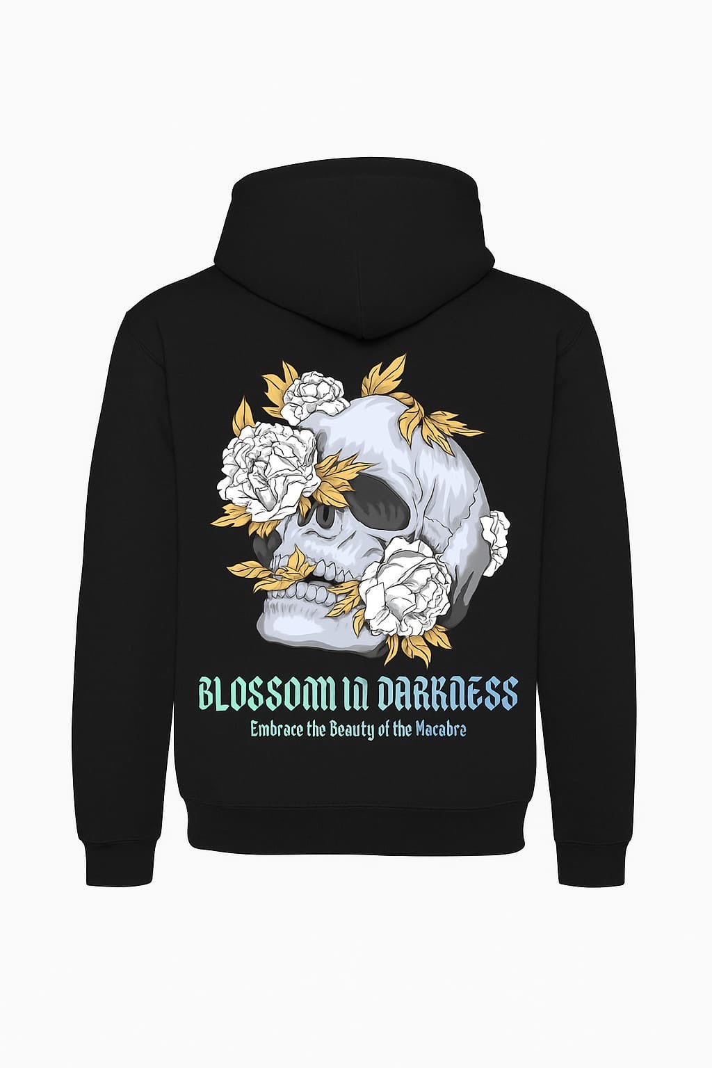Floral Skull Hoodies